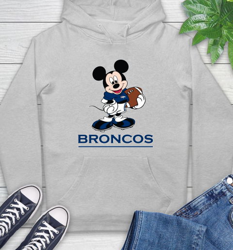NFL Football Denver Broncos Cheerful Mickey Mouse Shirt Hoodie 6