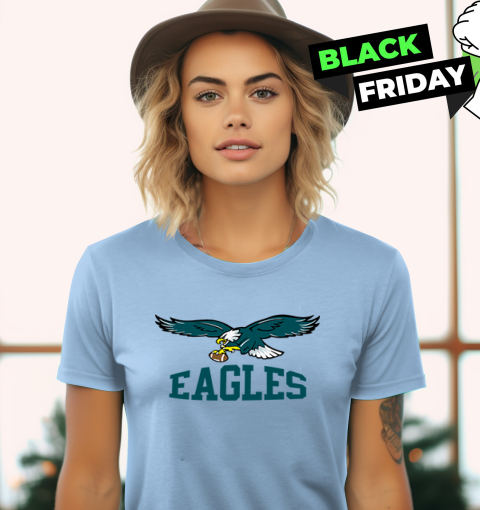 vupv philadelphia eagles football ladies t shirt 20 front light blue