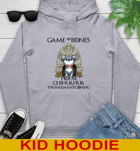 Game of bones house chihuahua dog the mailman is coming tshirt 115