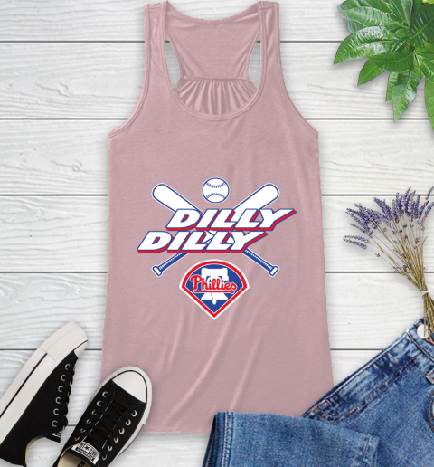 MLB Philadelphia Phillies Dilly Dilly Baseball Sports Racerback Tank 11