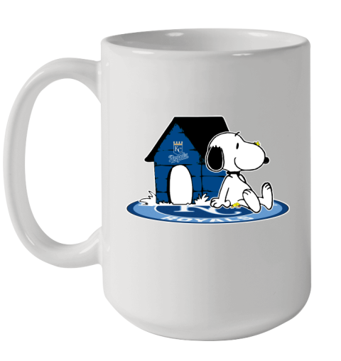 MLB Baseball Kansas City Royals Snoopy The Peanuts Movie Shirt Ceramic Mug 15oz