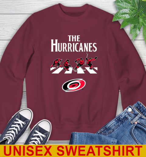 NHL Hockey Carolina Hurricanes The Beatles Rock Band Shirt Sweatshirt 6
