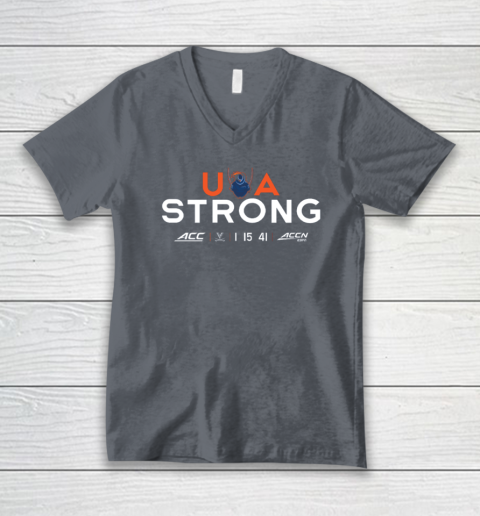 UVA Strong V-Neck T-Shirt 3