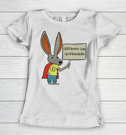 Rick Flag Shirt  Ultra Bunny with a Sign Women's T-Shirt