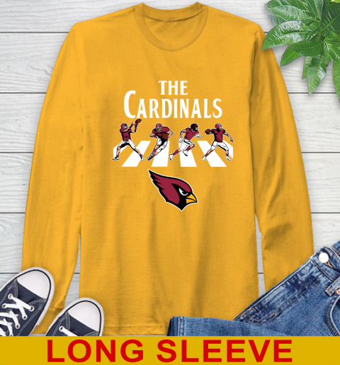 NFL Football Arizona Cardinals The Beatles Rock Band Shirt Long Sleeve T-Shirt 2