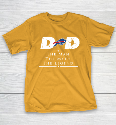 Buffalo Bills NFL Football Dad The Man The Myth The Legend T-Shirt 2