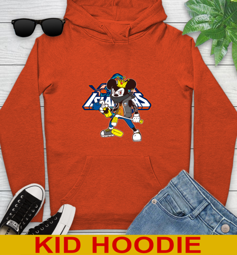 New York Islanders NHL Hockey Mickey Peace Sign Sports Youth Hoodie 5