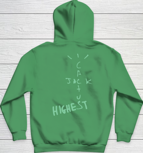 Travis scott sale green hoodie