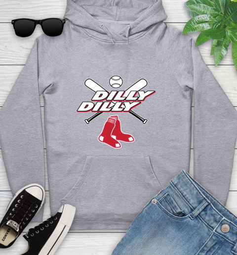 MLB Boston Red Sox Dilly Dilly Baseball Sports Youth Hoodie 6