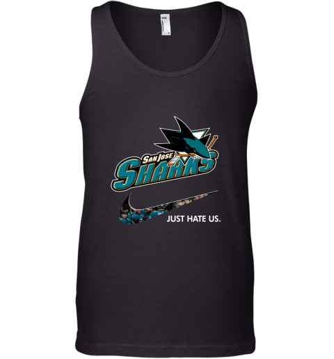 NHL Team San Jose Shark x Nike Just Hate Us Hockey Tank Top