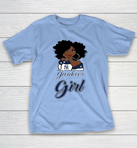 New York Yankeess Girl MLB T-Shirt 11