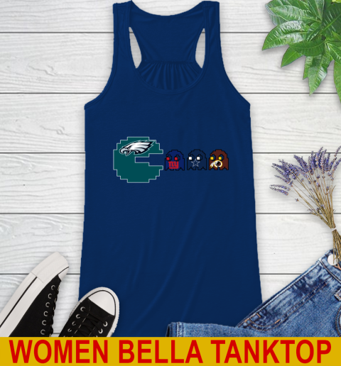 Philadelphia Eagles NFL Football Pac Man Champion Racerback Tank 9