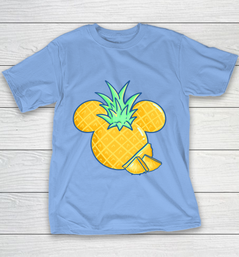 Disney Mickey Friends Mickey Pineapple Logo Youth T-Shirt 8