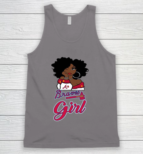 Atlanta Braves Girl MLB Tank Top 7
