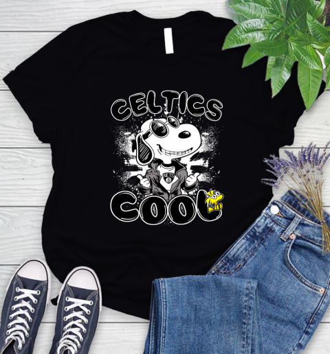 NBA Basketball Brooklyn Nets Cool Snoopy Shirt Women's T-Shirt