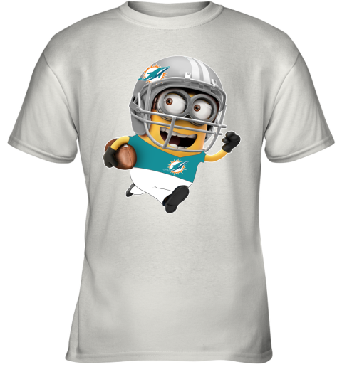 NFL Miami Dolphins Minions Disney Football Sports Shirt For Fans