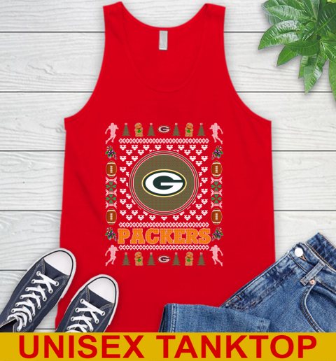 Green Bay Packers Merry Christmas NFL Football Loyal Fan Tank Top 5