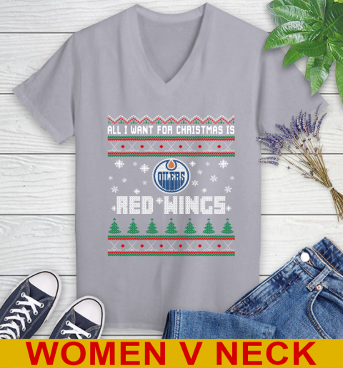 Edmonton Oilers NHL Hockey All I Want For Christmas Is My Team Sports 76
