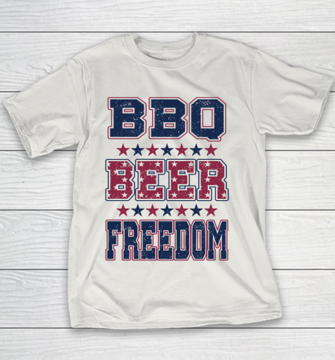 BBQ Beer Freedom Youth T-Shirt 11