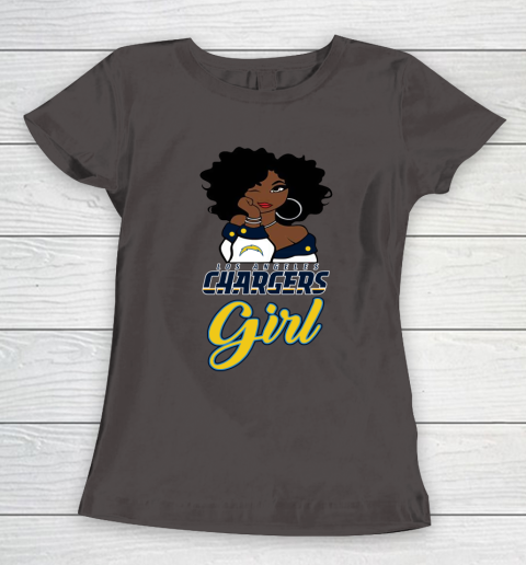 Los Angeles Chargers Girl NFL Women's T-Shirt 9