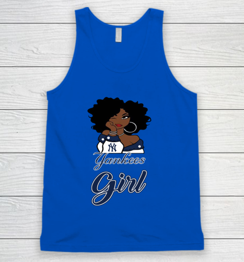 New York Yankeess Girl MLB Tank Top 5