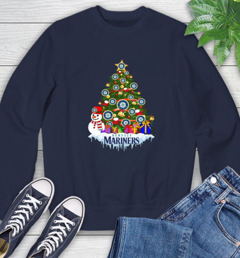 Seattle Mariners Merry Christmas MLB Baseball Sports Sweatshirt 3