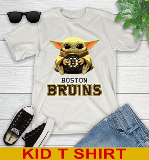 NHL Hockey Boston Bruins Star Wars Baby Yoda Shirt 112