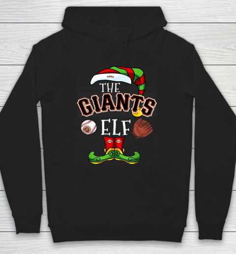 San Francisco Giants Christmas ELF Funny MLB Hoodie