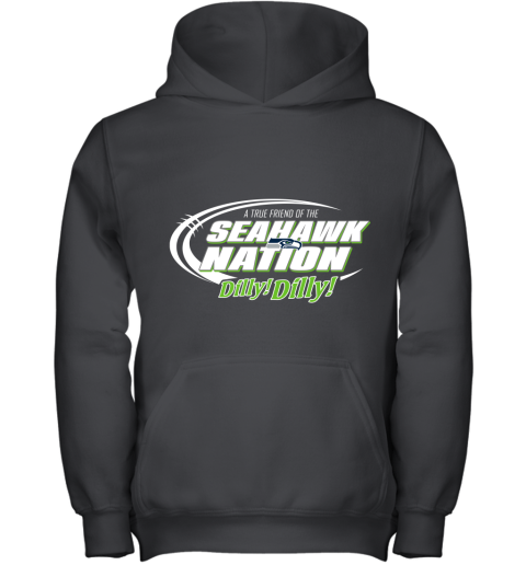 A True Friend Of The SEAHAWKS Nation Youth Hoodie