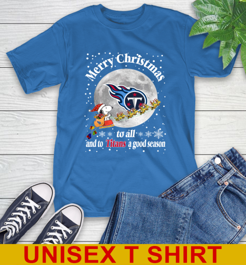 Tennessee Titans Merry Christmas To All And To Titans A Good Season NFL Football Sports T-Shirt 11
