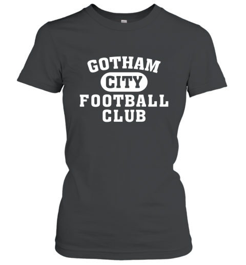 NEW YORK JETS GOTHAM CITY yule new york jets gotham city ladies t shirt 20 front black