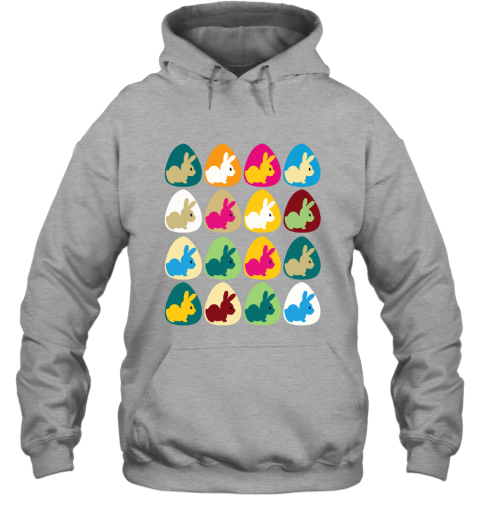q3za easter rabbit inside easter egg color combination hoodie 23 front sport grey