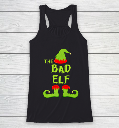 The Bad Elf T Shirt Matching Group Christmas Costume Racerback Tank