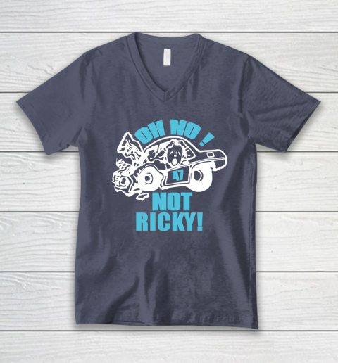 Oh No Not Ricky V-Neck T-Shirt 6