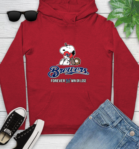 MLB The Peanuts Movie Snoopy Forever Win Or Lose Baseball Milwaukee Brewers 147