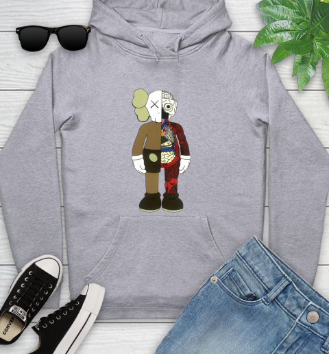 Kaws sales grey hoodie