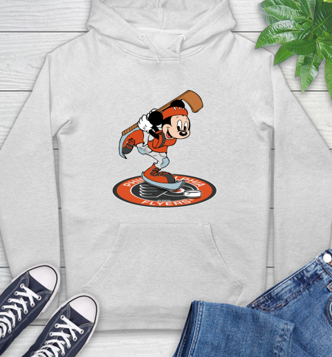 NHL Hockey Philadelphia Flyers Cheerful Mickey Disney Shirt Hoodie 2
