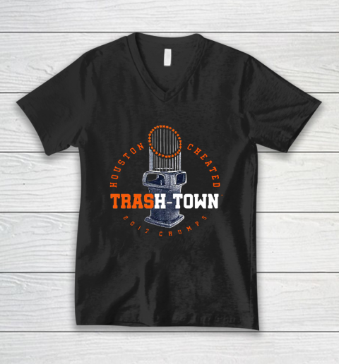 Trash Town Houston Cheated V-Neck T-Shirt