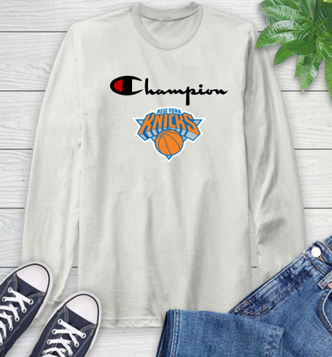 NBA Basketball New York Knicks Champion Shirt Long Sleeve T-Shirt 11