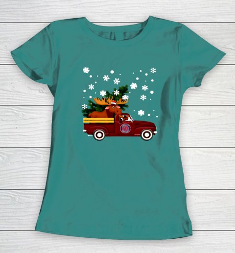 Los Angeles Angels Bring Christmas Home MLB Women's T-Shirt 10