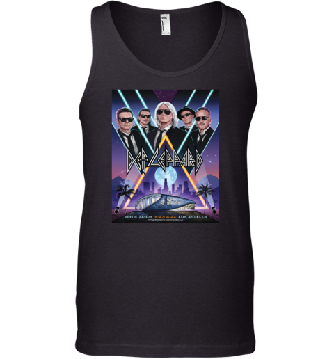 Def Leppard Los Angeles August 27, 2022 The Stadium Tour Tank Top