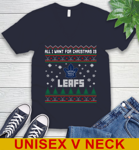 Toronto Maple Leafs NHL Hockey All I Want For Christmas Is My Team Sports 48
