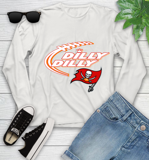 NFL Tampa Bay Buccaneers Dilly Dilly Football Sports Youth Long Sleeve 12