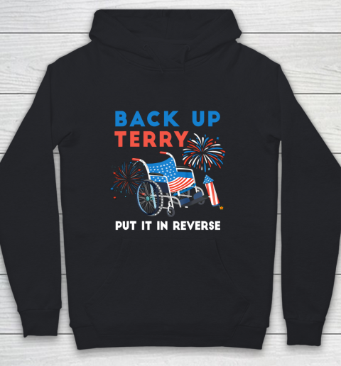 Back Up Terry Put It In Reverse Fireworks Independence Day Youth Hoodie