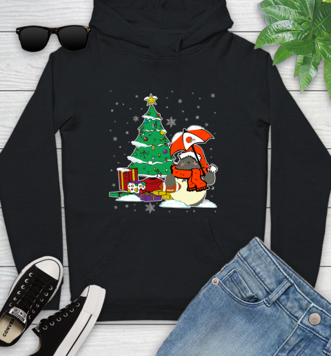 Cleveland Browns NFL Football Cute Tonari No Totoro Christmas Sports Youth Hoodie