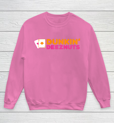 Dunkin Deez Nuts Pocket Aces Youth Sweatshirt 3