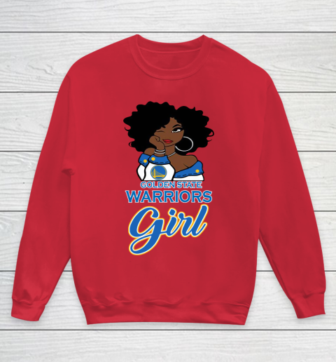 Golden State Warriors Girl NBA Youth Sweatshirt 9
