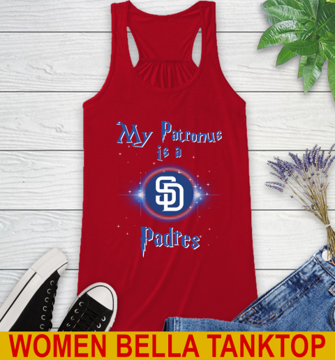 MLB Baseball Harry Potter My Patronus Is A San Diego Padres Racerback Tank 4