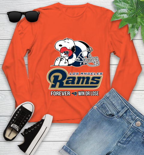 NFL The Peanuts Movie Snoopy Forever Win Or Lose Football Los Angeles Rams 128
