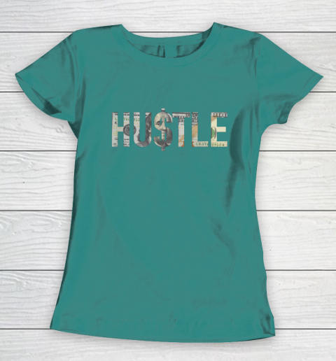 Hustle T-Shirt With 100 Dollar Bill Gift For Entrepreneur